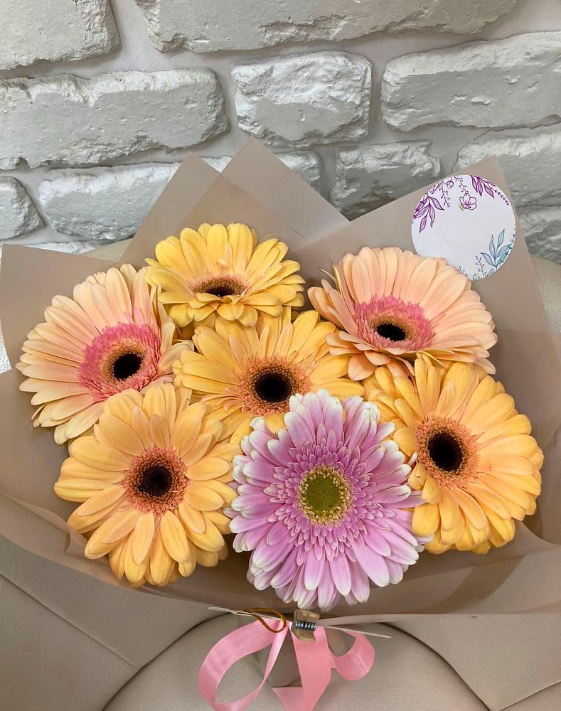 Букет цветов из: Герберы в Келермесской
