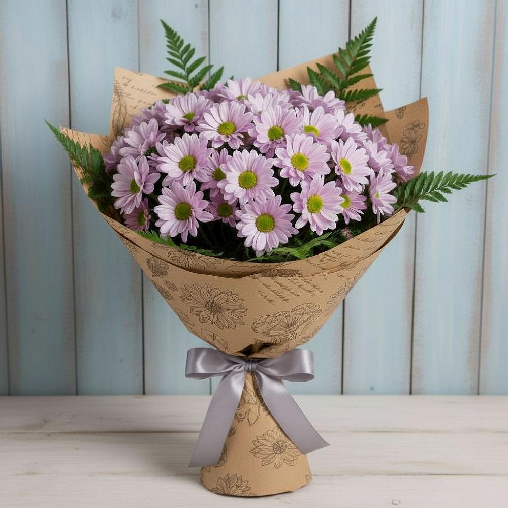 Букет цветов из: Хризантемы в Келермесской