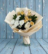 Букет цветов из:  Розы и Хризантемы #REPLACE_PRED# Келермесской
