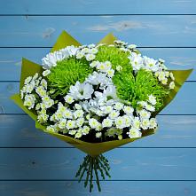 Букет цветов из:  Хризантемы #REPLACE_PRED# Келермесской