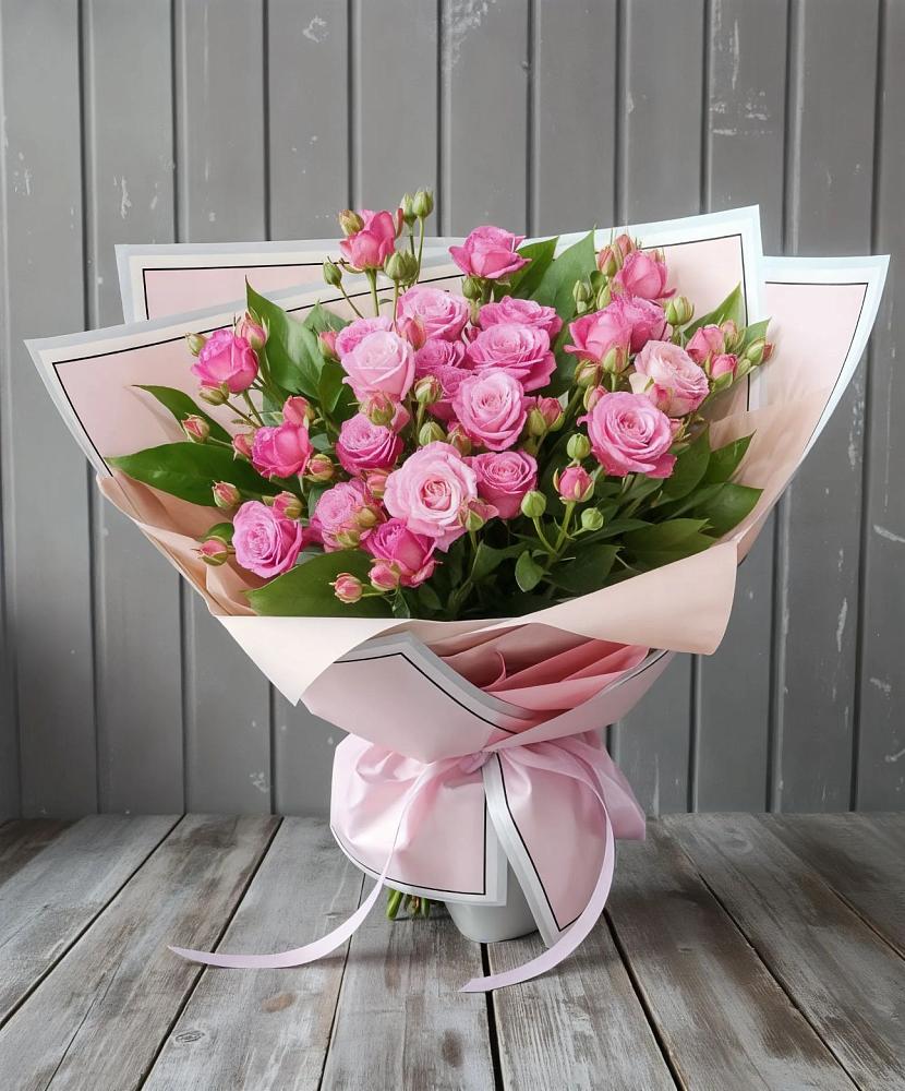 Букет Розовый кустик в Келермесской