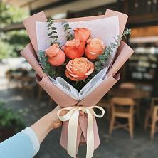 Букет цветов из:  Розы в Келермесской