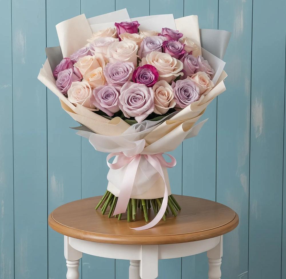 Букет цветов из: Розы в Келермесской