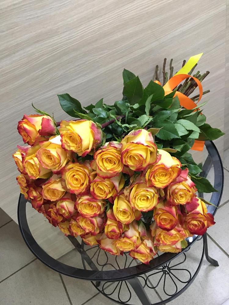 Букет Желтые розы в Келермесской