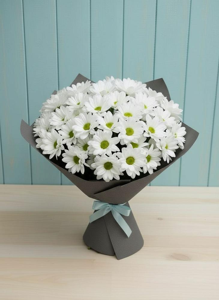 Букет цветов из: Хризантемы в Келермесской