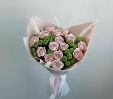 Букет цветов из:  Розы и Хризантемы в Келермесской