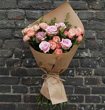 Букет цветов из:  Розы в Келермесской