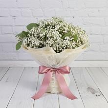 Букет цветов из:  Гипсофила #REPLACE_PRED# Келермесской