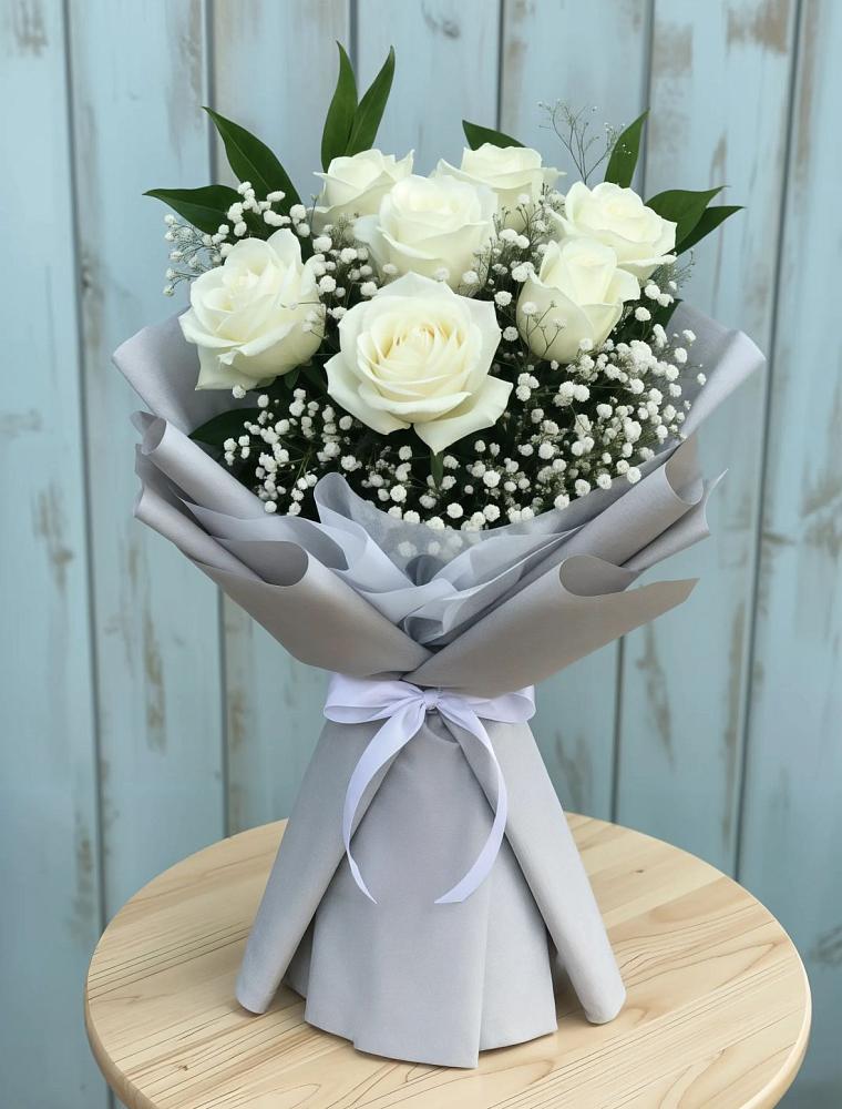 Букет цветов из: Розы в Келермесской