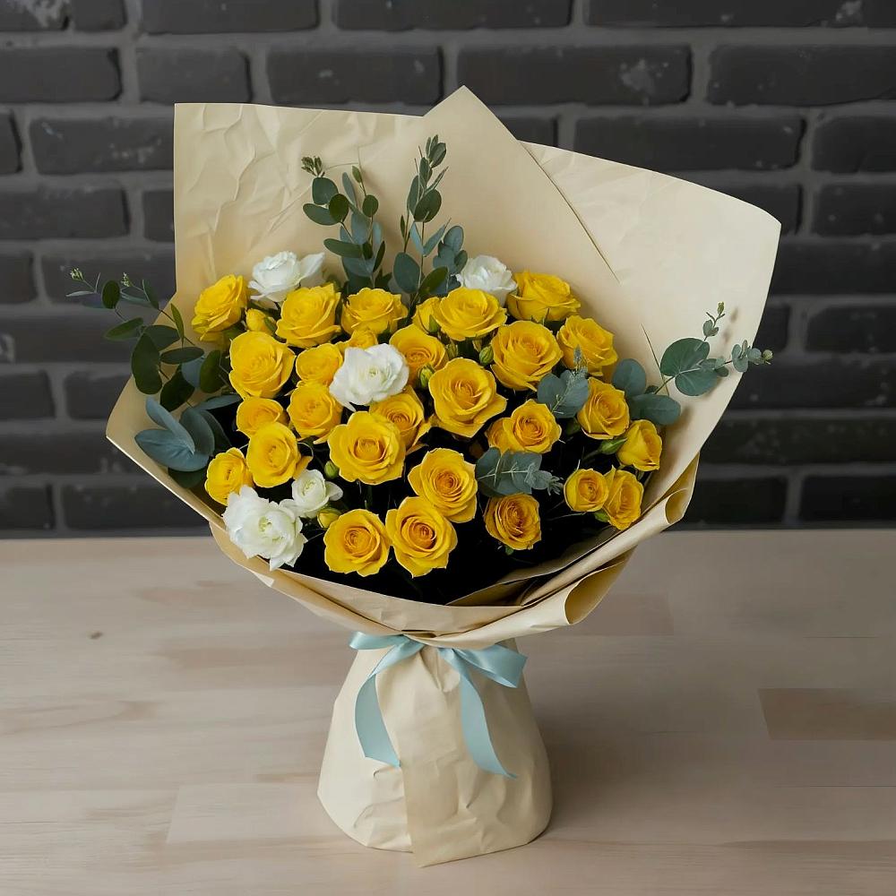 Букет цветов из: Розы в Келермесской