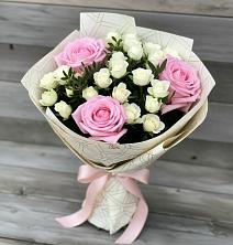 Букет цветов из:  Розы в Келермесской