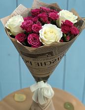 Букет цветов из:  Розы в Келермесской
