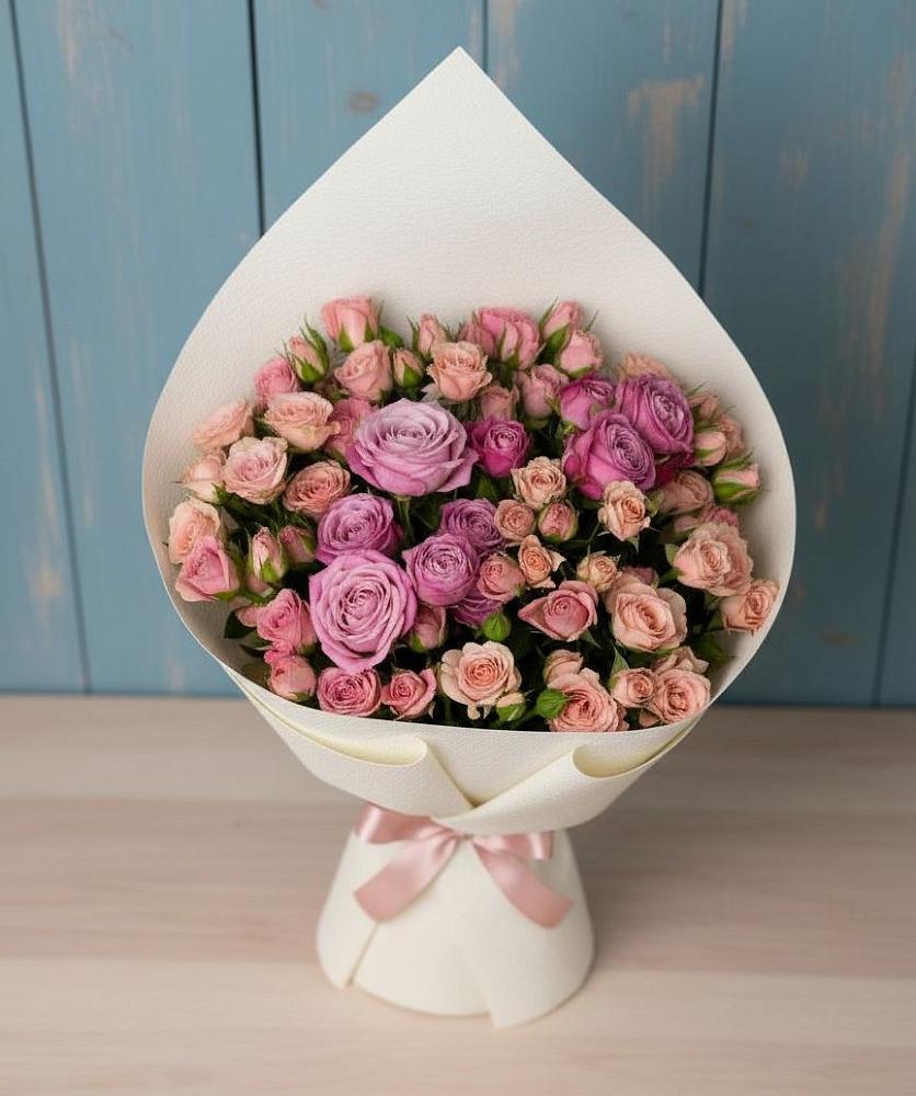 Букет цветов из: Розы в Келермесской