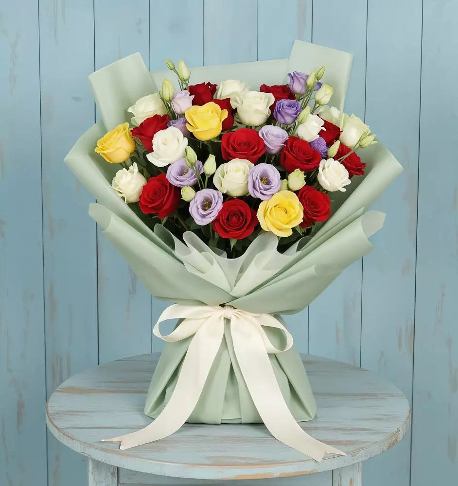 Букет цветов из: Розы в Келермесской