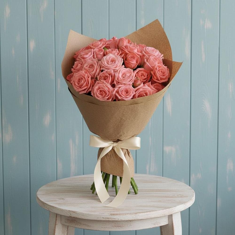 Букет цветов из: Розы в Келермесской