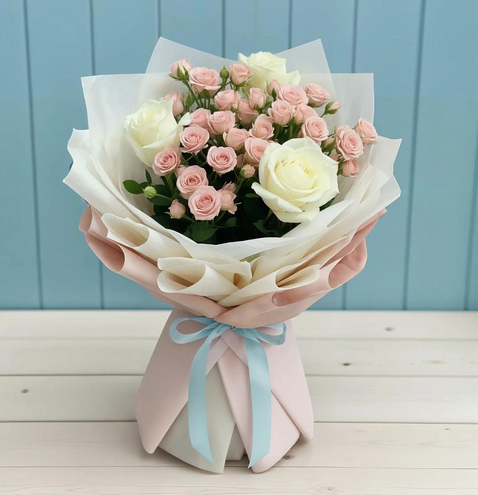 Букет цветов из: Розы в Келермесской