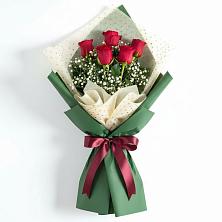 Букет цветов из:  Розы в Келермесской