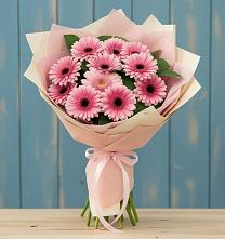 Букет цветов из:  Герберы #REPLACE_PRED# Келермесской