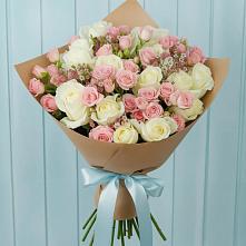 Букет цветов из:  Розы в Келермесской