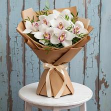 Букет цветов из:  Орхидеи и Розы в Келермесской